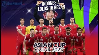 🔴BREAKING NEWS  INDONESIA LOLOS BABAK 16 BESAR AFC ASIAN QATAR 2023  KIRGISTAN 11 OMAN DRAW [upl. by Anoirtac247]