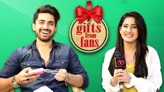 Aditi Rathore amp Zain Imam Receive Gifts For Naamkarann Completing 400 Episodes  Telly Reporter [upl. by Venditti991]