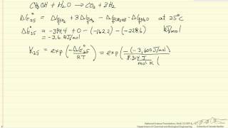 GasPhase Equilibrium Conversion Part 1 [upl. by Sadowski]