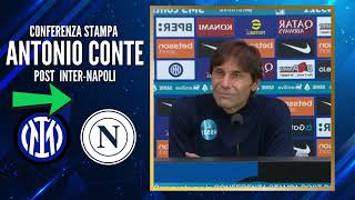 Conferenza completa Antonio Conte  POST INTER NAPOLI seriea [upl. by Lucho]