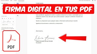 ¡FIRMA DIGITAL en PDF GRATIS en 2 Minutos 💻📄  Método Fácil y Rápido 2024 [upl. by Ruth120]