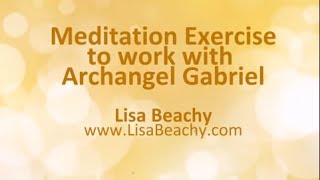 Archangel Gabriel  Meditation Video to create and conceive with this amazing archangel [upl. by Crowley126]