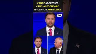 watch  JD Vance Challenges Walz on Trump’s Economic Achievements viral shorts [upl. by Leyes]