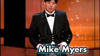 Mike Myers Salutes Sean Connery In A Kilt at the AFI Life Achievement Award [upl. by Ragland]