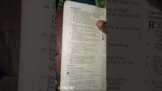 Psalm 3118 Bible Reading And Meditation [upl. by Eckart]