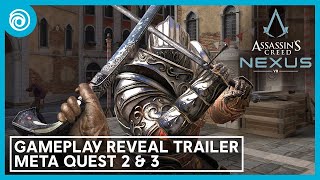 Assassins Creed Nexus VR Official Gameplay Reveal  Meta Quest 2 amp Meta Quest 3 [upl. by Nedyaj196]