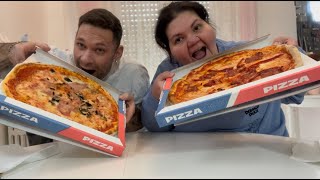 MUKBANG SGARRO DI COPPIA CON 2 PIZZE BUONISSIME 😋 [upl. by Libnah]