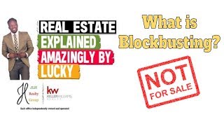 What Is Blockbusting Actual Example  Real Estate Explained 154 [upl. by Layney]