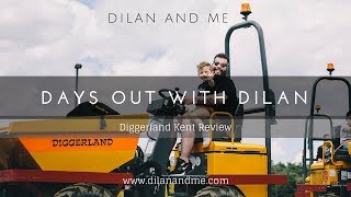 Diggerland Kent Review  Days Out With Dilan  Dilan and Me [upl. by Viradis]