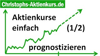 Aktienkurs und Aktienrendite einfach prognostizieren 12  Christophs Aktienkurs [upl. by Fortin971]