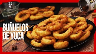 😋 Cómo Hacer BUÑUELOS DE YUCA Cubanos ► Receta de Postre Navideño [upl. by Griggs888]