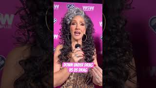 Michelle Visage and Sasha Colby on Down Under VS US Drag Race dragrace [upl. by Vona]