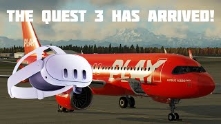 XPlane 12 I got the Quest 3  First impressions [upl. by Nauj375]