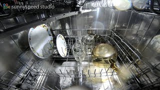 Look inside a running dishwasher with GoPro [upl. by Mauchi]