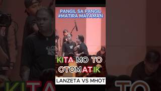 LANZETA HOLORHYME BALIKTARAN rapbattle fliptop fliptopshort psp [upl. by Monte]