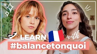 Learn French With Angèle  Explaining quotBalance Ton Quoiquot Lyrics with subtitles [upl. by Vaughan]