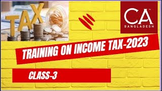 Class 3 Training on Income Tax Act 2023 and its application of ICAB by DRC [upl. by Eneryc]