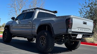 OUTGEAR SOLUTIONS TILTED REAR BUMPER FOR 3RD GEN TACOMA LOW PROFILE AND LIGHT REAR BUMPER [upl. by Reidid]