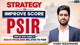 Strategy to Improve Score in PSIR A Step by Step Guide  By Vivek Waghmare [upl. by Calandra]