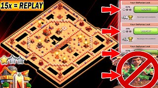 Only 1 Star Town Hall 16 Base With Link  Replay  Th16 Anti 2 Star Base  1 Star legend Base [upl. by Ainaled]