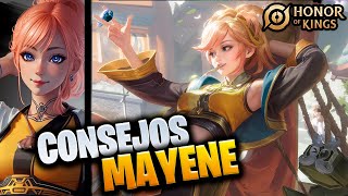 COMO JUGAR MAYENE  COMBOS HABILIDADES Y SECRETOS  HONOR OF KINGS ESPAÑOL [upl. by Yle]