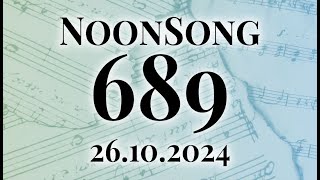 NoonSong am Samstag 26102024 live aus Berlin 1200  Chormusik der Familie Lasso [upl. by Winchell987]