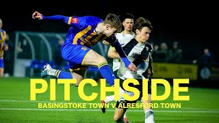 PITCHSIDE  Basingstoke Town 21 Alresford Town [upl. by Anavoj298]