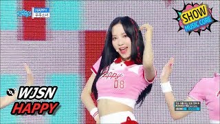 HOT WJSN  HAPPY 우주소녀  해피 Show Music core 20170617 [upl. by Suivat]