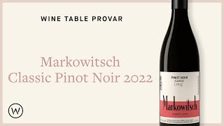 Wine Table provar Markowitsch [upl. by Ackerman148]