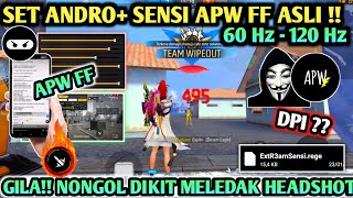 SET ANDRO APW FF GACOR  SENSITIVITAS FF AUTO HEADSHOT 2024🔥⚙️ VIRAL❗️ SENSITIVITAS HEADSHOT 2024 [upl. by Abrahan110]