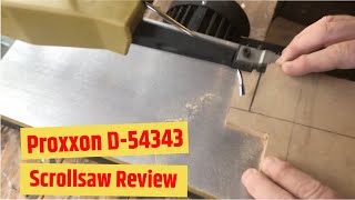 Tool Review Proxxon Scroll Saw Facebook Marketplace purchase  Initial Thoughts [upl. by Enela]