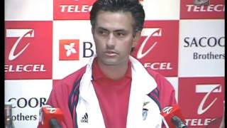 Conferência de Imprensa de José Mourinho no Benfica [upl. by Arezzini486]