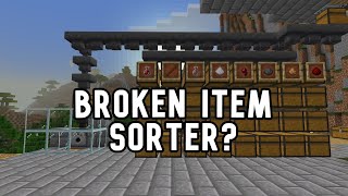 My Item sorter is broken [upl. by Kiel]