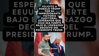 Zelenski felicita a Donald Trump 🎉🎉 Pastor Will Graham [upl. by Aniwde]