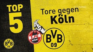 Top 5 Goals w Reus Kagawa amp more  1 FC Köln  BVB [upl. by Dnalyar500]