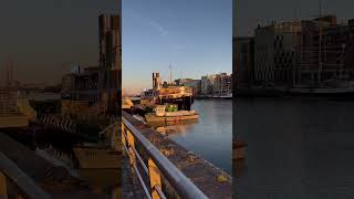 Beautiful Sunset at Samuel Becker Bridge Dublin Ireland viralvideo toursofireland noelhogan [upl. by Athalia]