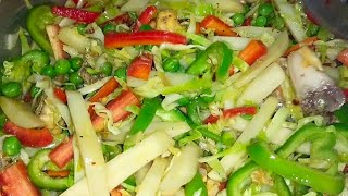 chinese vegetablesvegetables stir frychicken Chinese vegetablesmix vegetablesytsshorts [upl. by Hsak]