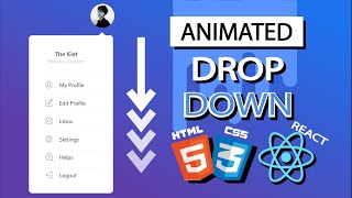 Dropdown Menu  React Tutorial for Beginners [upl. by Stefanie]