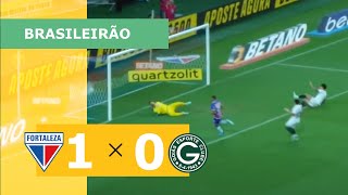 FORTALEZA 1 X 0 GOIÁS  CAMPEONATO BRASILEIRO 2023 VEJA O GOL [upl. by Warton]