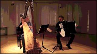 Cesar Franck  Harp and accordion [upl. by Euqinna]