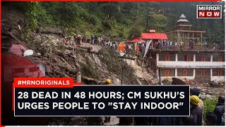 Himachal Pradesh Rain News Today 28 Dead In 48 Hrs Situation Gets Worse In Himachal  English News [upl. by Nessnaj]