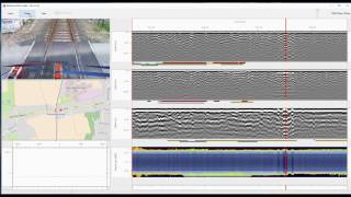 RailRoad Scanning with CCTV GPR amp LiDAR data [upl. by Oicnedif507]