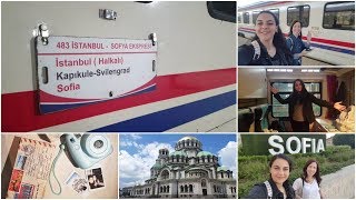 SOFYA EKSPRESİ DENEYİMİ  Trenle nasıl gidilir  1 Günde Sofyada neler yaptık  SOFYA VLOG [upl. by Adnalram549]