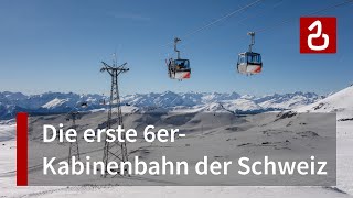 Die VorabSeilbahn und der Sommerskitraum von Flims  Laax [upl. by Sabu]