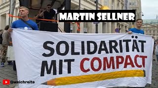 Martin Sellner zu Compact amp Abschlussrede quotDefend Europequot Identitäre Bewegung Wien 20724 [upl. by Ahsiatal445]