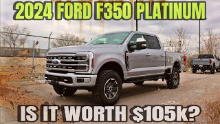 2024 Ford F350 Platinum Tremor Is It Really Better Than The AT4X [upl. by Quartas750]