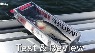 Rapala Shad Rap Test and Review [upl. by Horatio]