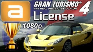 Gran Turismo 4 1080p  ALicense  Gold amp Prize Cars [upl. by Yer543]