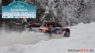 CNR  Romania Winter Rally Covasna 2021 HD  Crash amp Snow [upl. by Saidnac9]