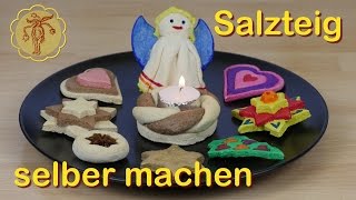 Salzteig selber machen [upl. by Nioe]